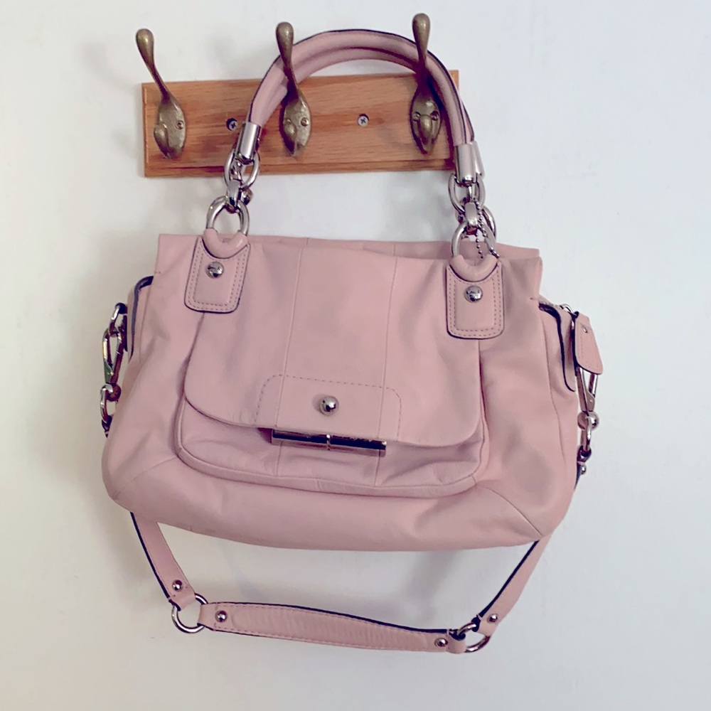 Blush Pink Coach Bag - Lightly Used
